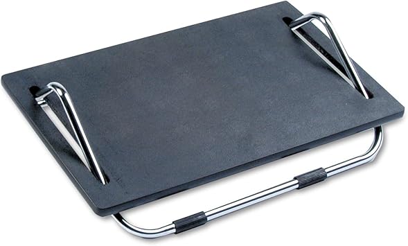 Safco 2105 Ergo-Comfort Adjustable Footrest, 18.5w x 11.5d x 5h, Black, 1 Count 2105