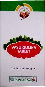 Vaidyaratnam Vayu Gulika Tablets 100 tablet