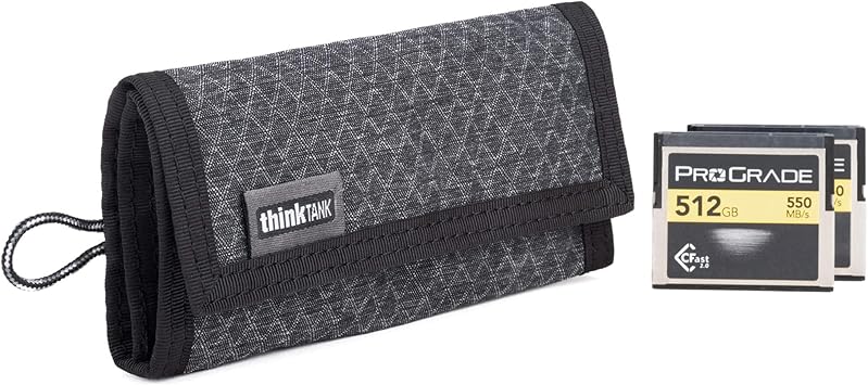 Think Tank Secure Pixel Pocket Rocket V2 Folding Wallet for Multiple Card Sizes (Black Slate)
