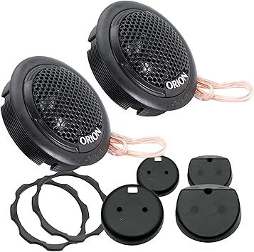 ORION Cobalt Series CB1TW 1 Silk Dome Tweeter | Surface/Flush/Angle Mount, 40W RMS, 160W Max - Pro Car Audio Tweeter (Pair)