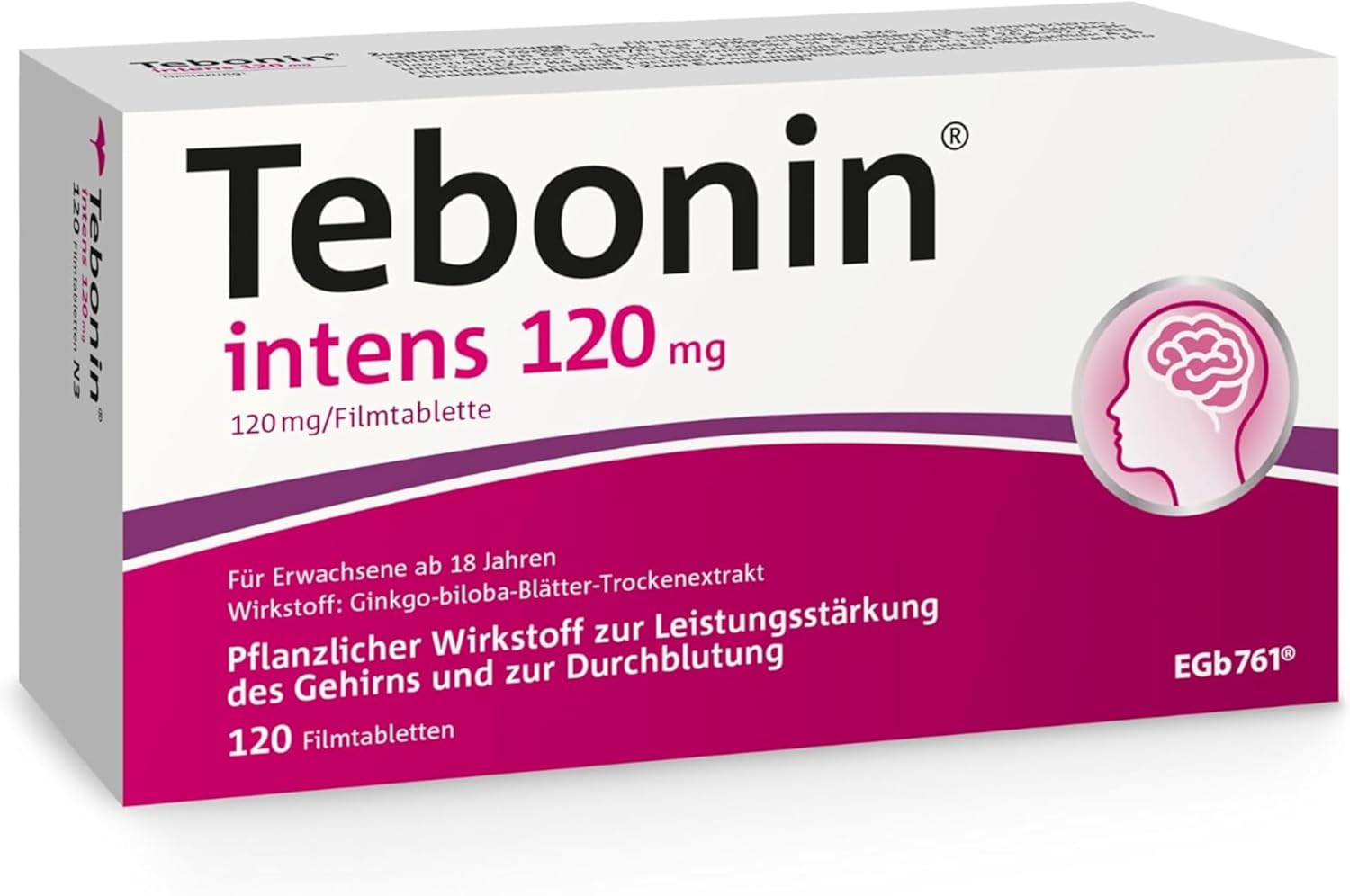 Tebonin Intens 120 mg Tablets Pack of 120