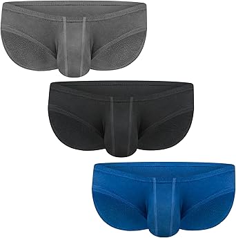 Real Men Ares-Ascent Low-Rise Pouch Bikini Brief - ABCD Custom Pouch Size - Waist XS-5XL