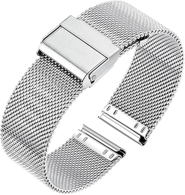 SEA-GULL Watch Original Strap Stainless Steel Mesh Strap Milan Mesh Strap Watch Accessories With Tools, 20mm, Stainless Steel, No Gemstone