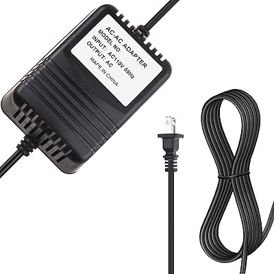 AC to AC Adapter for Gemini PS-626USB 3-Channel USB DJ Mixer 15V Power Supply