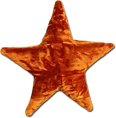 Handmade 6 Crushed Velvet Star Sachet Pillow - Copper