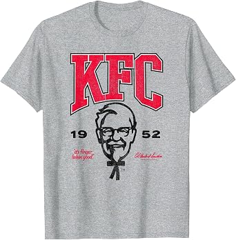 Officially Licensed KFC Colonel Sanders Chicken The Hard Way T-Shirt