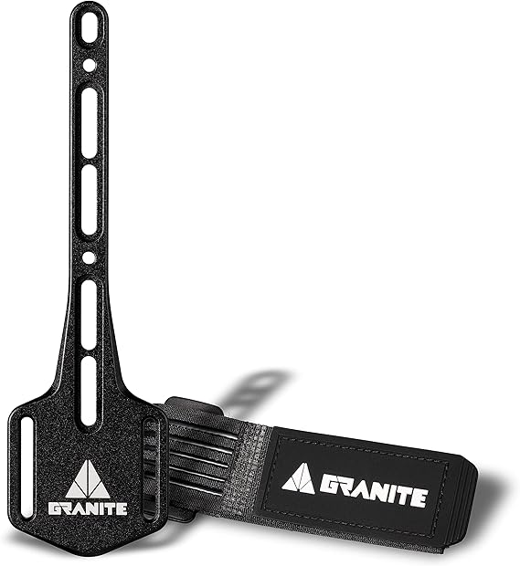 Granite Portaledge XE Bike Bottle Cage Mount Strap for Tools and Inner Tubes (Black)