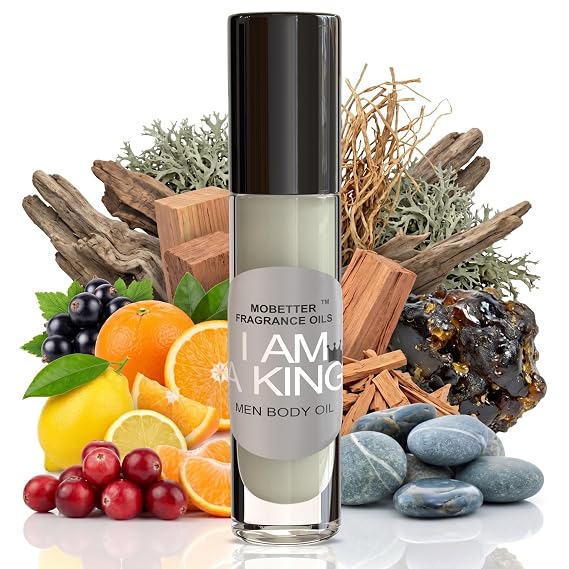 MOBETTER FRAGRANCE OILS I Am A King Men Cologne Body Oil