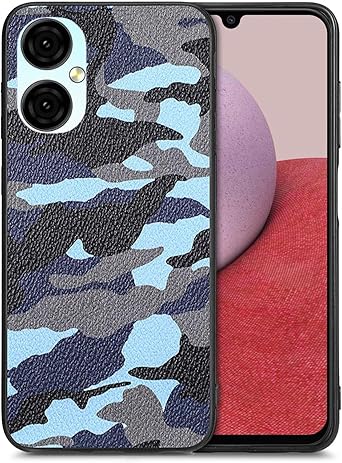 for Pinwheel Genesis 1 Case,Pinwheel Genesis 1 Phone Case,3D Camo Design Shockproof TPU Cover for Men & Women,Soft Rubber Silicone Cell Phone Cover Case for Pinwheel Genesis 1 -Blue