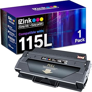 E-Z Ink (TM) Compatible Toner Cartridge Replacement For Samsung 115 115L MLT-D115L High Yield To Use With Xpress SL-M2830DW SL-M2880FW SL-M2820DW SL-M2870FW SL-M2620 SL-M2670 Printer (Black, 1 Pack)