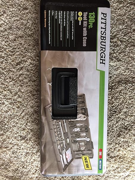 Pittsburgh 130 Piece Tool Kit with Case